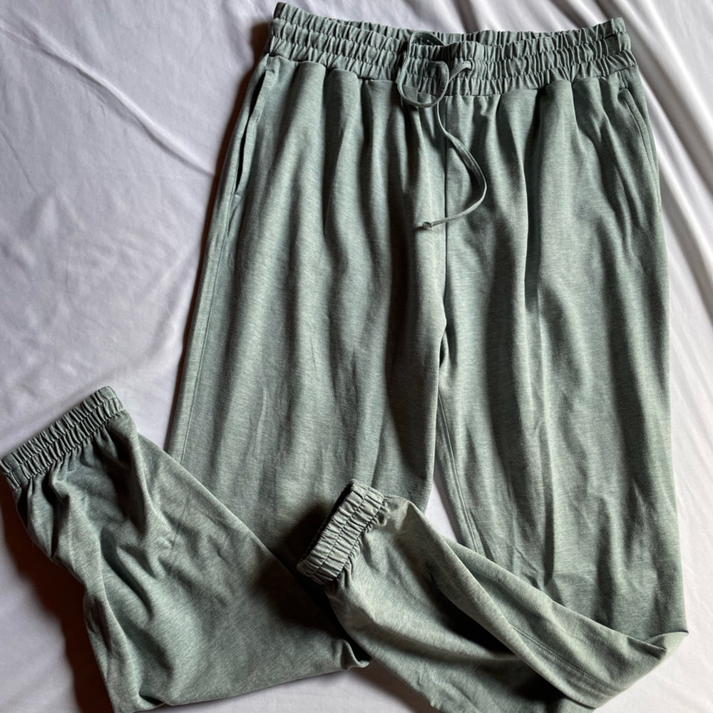 girlfriend collective reset jogger frost M